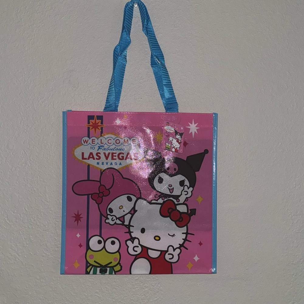 HELLO KITTY AND FRIEND LAS VEGAS REUSABLE BAG
